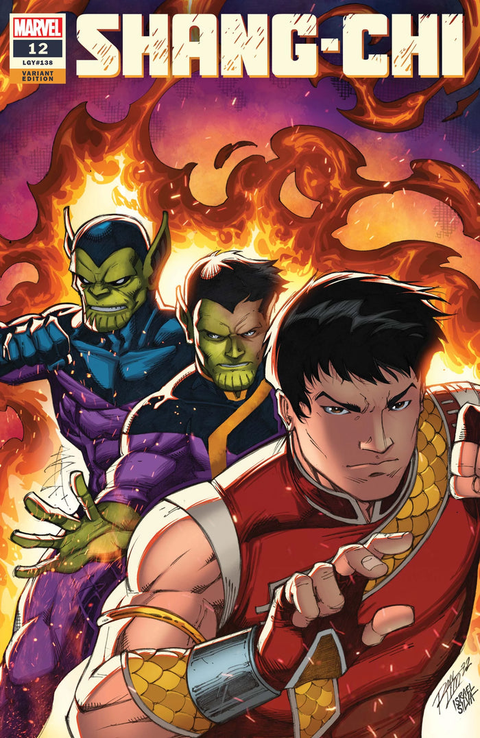 SHANG-CHI #12 RON LIM SKRULL VAR