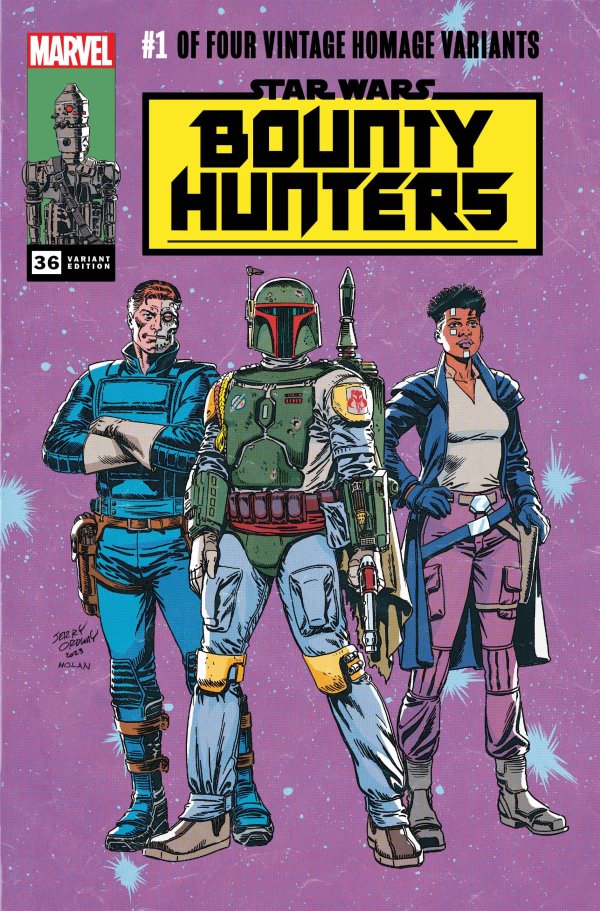 STAR WARS: BOUNTY HUNTERS #36 JERRY ORDWAY CLASSIC TRADE DRESS VARIANT