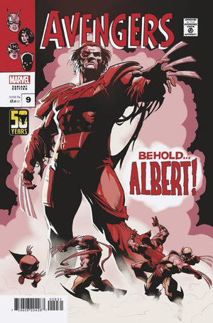 AVENGERS 9 (2024) PETE WOODS WOLVERINE WOLVERINE WOLVERINE VARIANT