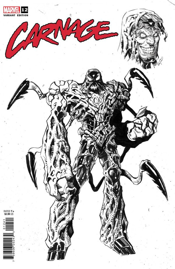 CARNAGE #12 (2023) RYAN STEGMAN DESIGN VARIANT [1:10]