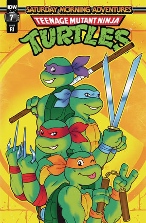 Teenage Mutant Ninja Turtles: Saturday Morning Adventures #7 Variant RI (10) (Ganucheau)