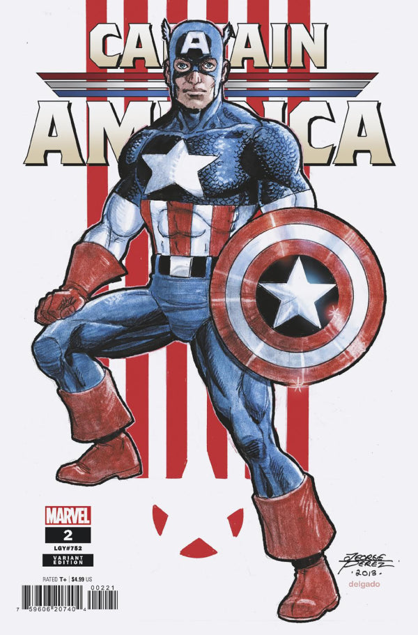 CAPTAIN AMERICA #2 (2023)   GEORGE PEREZ VARIANT