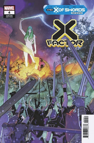 X-FACTOR #4 SILVA VAR XOS