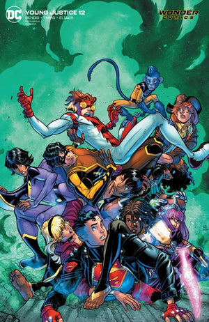 YOUNG JUSTICE #12 CARD STOCK VAR ED