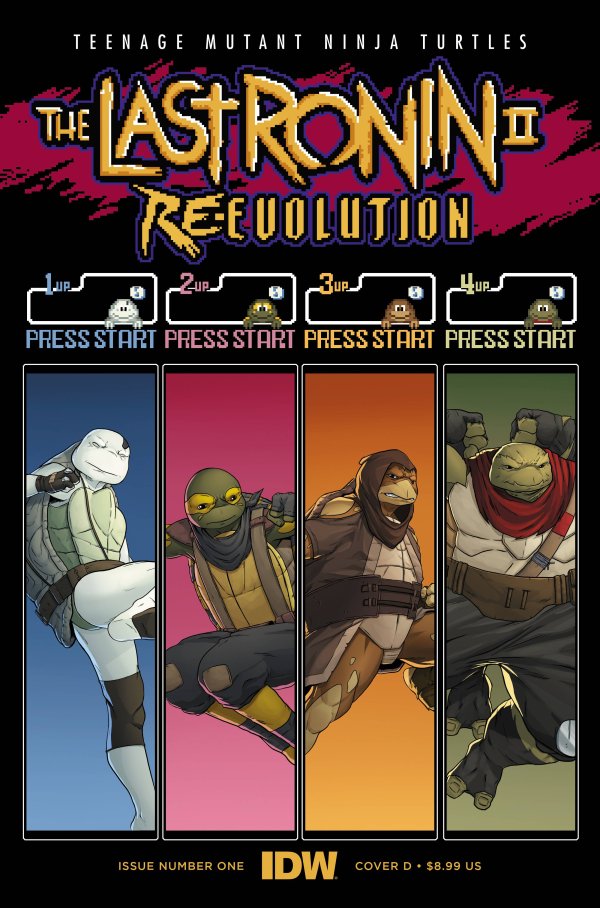 Teenage Mutant Ninja Turtles: The Last Ronin II--Re-Evolution #1 Variant D (Delgado)(Oversized Comic)