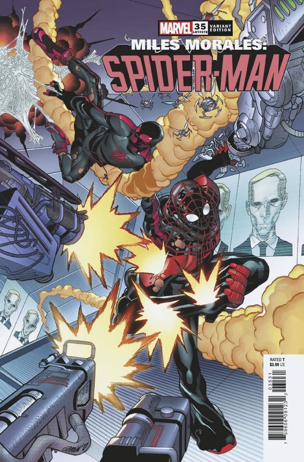 MILES MORALES SPIDER-MAN #35 GARRON VAR