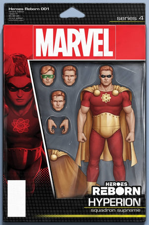 HEROES REBORN #1 (OF 7) CHRISTOPHER ACTION FIGURE VAR