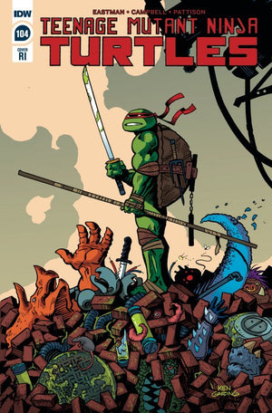 TMNT ONGOING #104 10 COPY INCV GARING (NET) (C: 1-0-0)