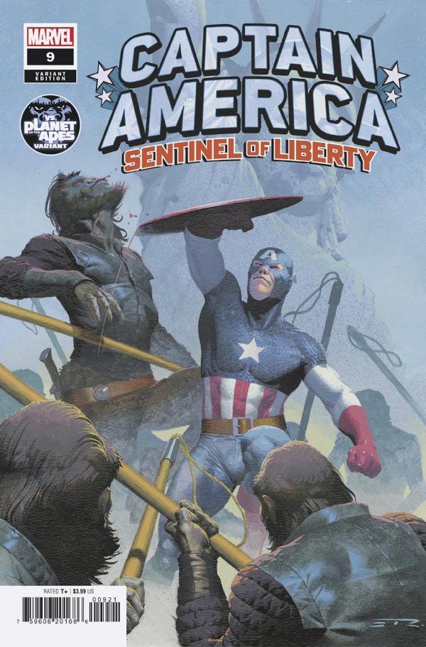 Captain America: Sentinel of Liberty #9 RIBIC PLANET OF THE APES VARIANT