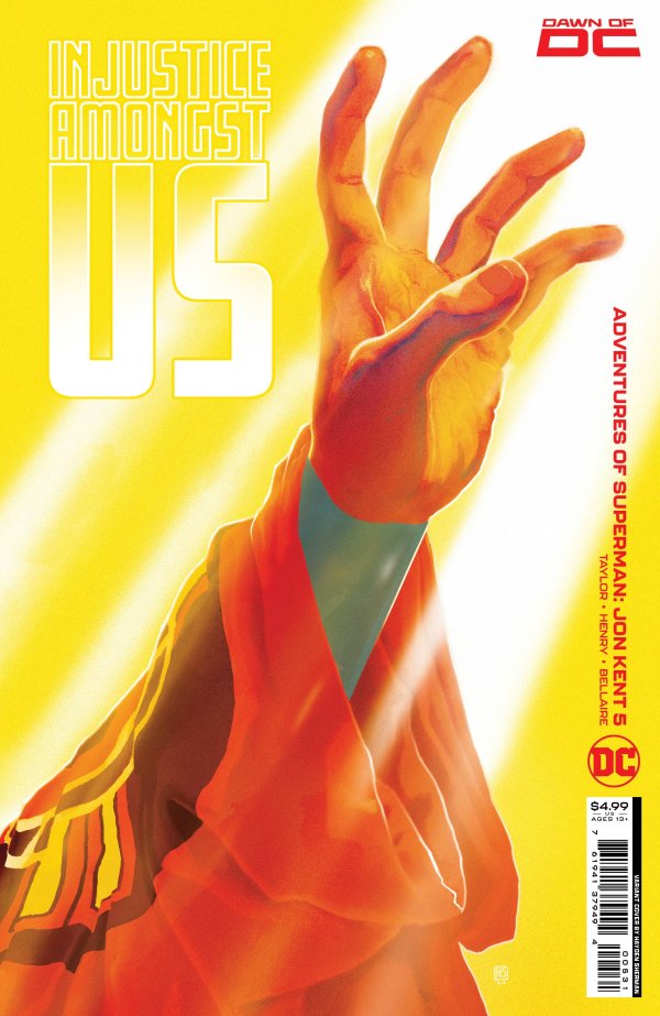 ADVENTURES OF SUPERMAN: JON KENT #5 (OF 6) CVR C HAYDEN SHERMAN CARD STOCK VAR