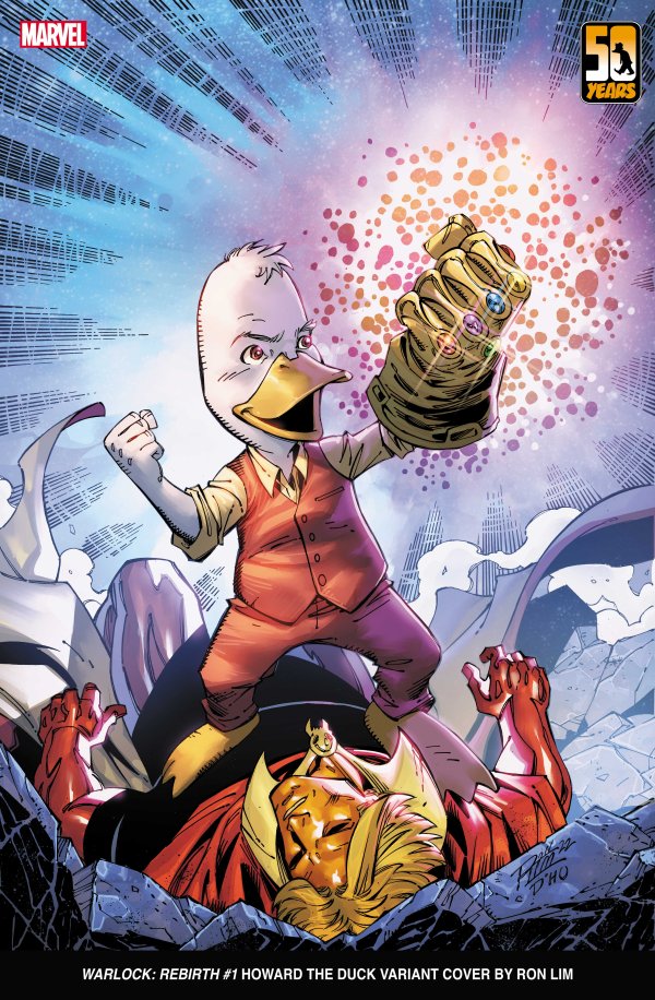 WARLOCK: REBIRTH #1 RON LIM HOWARD THE DUCK VARIANT