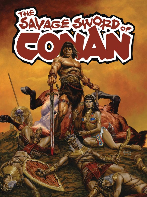 SAVAGE SWORD OF CONAN #1 (OF 6) CVR A JUSKO