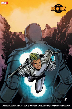 INVINCIBLE IRON MAN (2023) 11 TAKESHI MIYAZAWA NEW CHAMPIONS VARIANT [FALL]