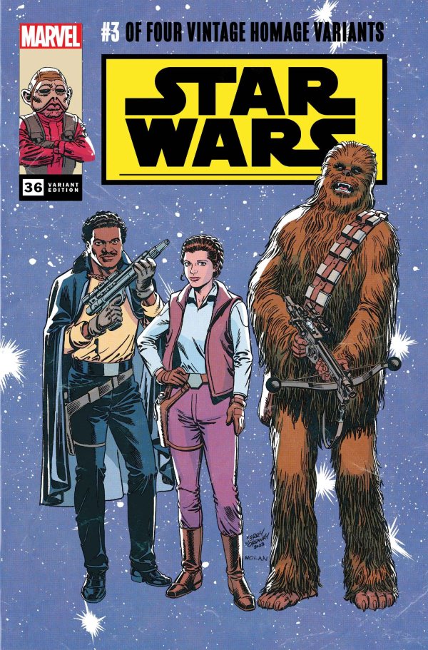 STAR WARS #36 (2023) JERRY ORDWAY CLASSIC TRADE DRESS VARIANT