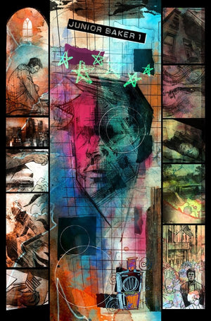 JUNIOR BAKER THE RIGHTEOUS FAKER #1 (OF 5) CVR B INC 1:10 SONIA HARRIS & RYAN QUAKENBUSH VAR
