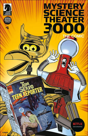 Mystery Science Theater 3000 #1 Cover Variant Cover (Dark Horse Comics) MST3K