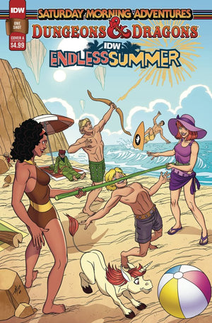 IDW Endless Summer--Dungeons & Dragons: Saturday Morning Adventures Cover A (Levins)