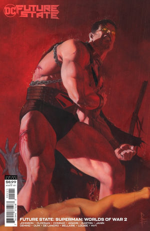 FUTURE STATE SUPERMAN WORLDS OF WAR #2 (OF 2) CVR B RICCARDO FEDERICI CARD STOCK VAR