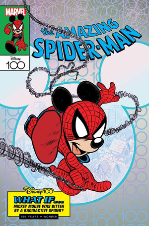 AMAZING SPIDER-MAN 35 CLAUDIO SCIARRONE DISNEY100 AMAZING SPIDER-MAN VARIANT