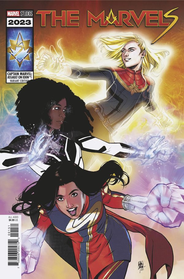 CAPTAIN MARVEL: ASSAULT ON EDEN #1 MCU VARIANT