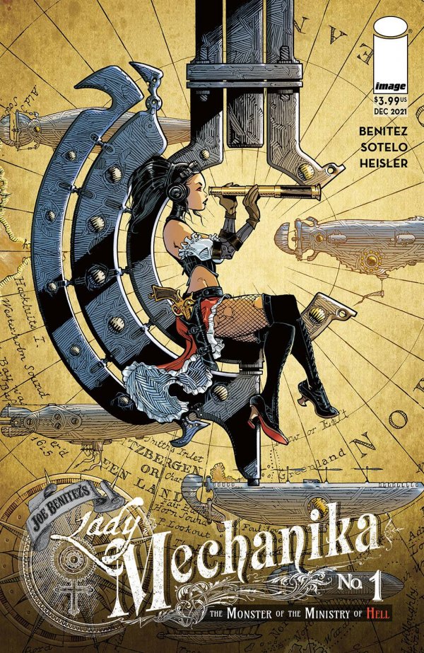 LADY MECHANIKA MONSTER OF MINISTRY #1 (OF 4) CVR B VATINE