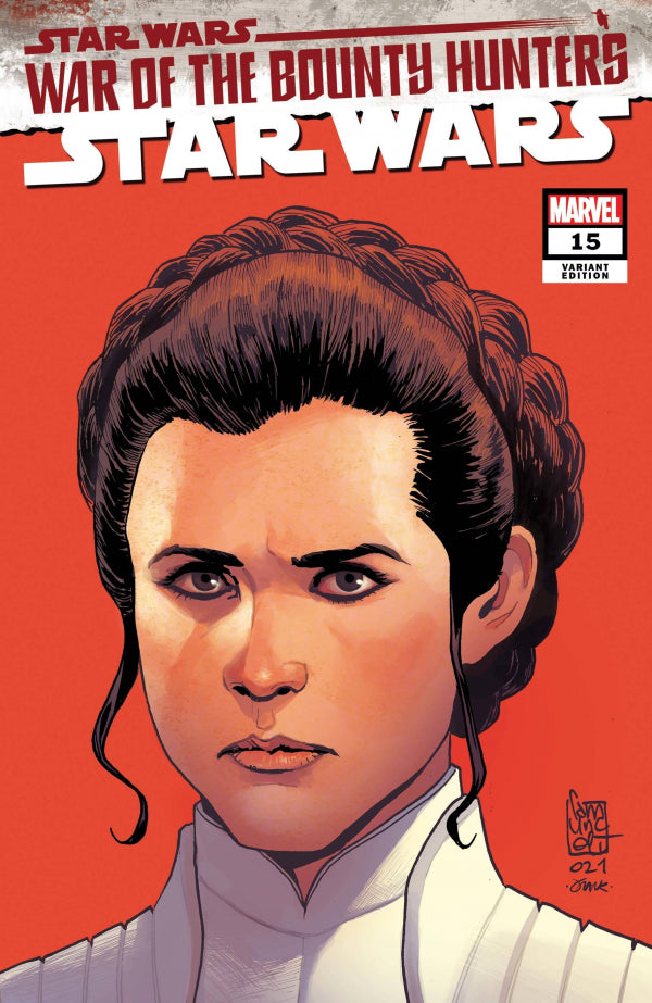 STAR WARS #15 CAMUNCOLI HEADSHOT VAR WOBH