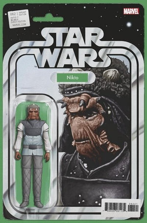 STAR WARS #62 CHRISTOPHER ACTION FIGURE VAR (***COMIC BOOK NOT A TOY!)