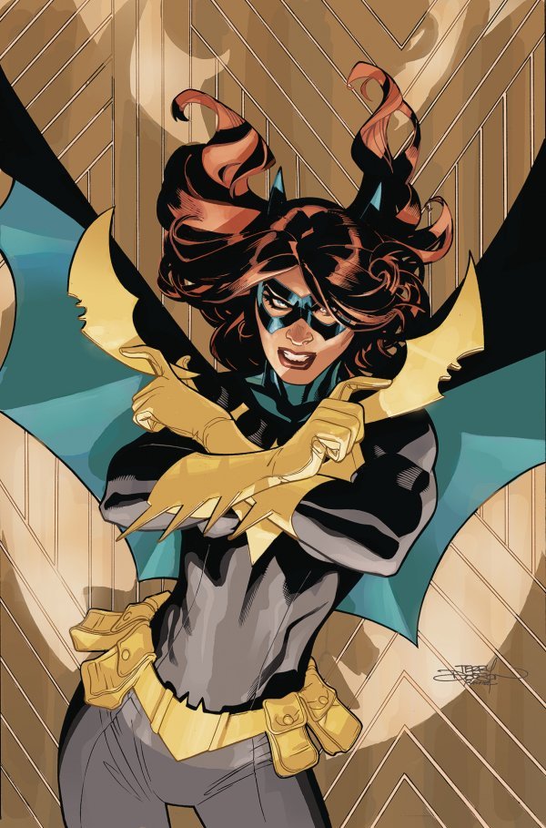 BATGIRL #44 CARD STOCK T AND R DODSON VAR ED