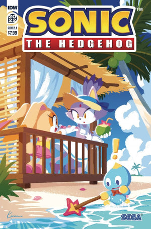 SONIC THE HEDGEHOG ANNUAL 2022 CVR A SONIC TEAM