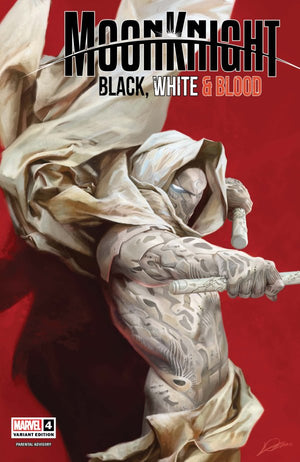 MOON KNIGHT BLACK WHITE BLOOD #4 (OF 4) LOZANO VAR