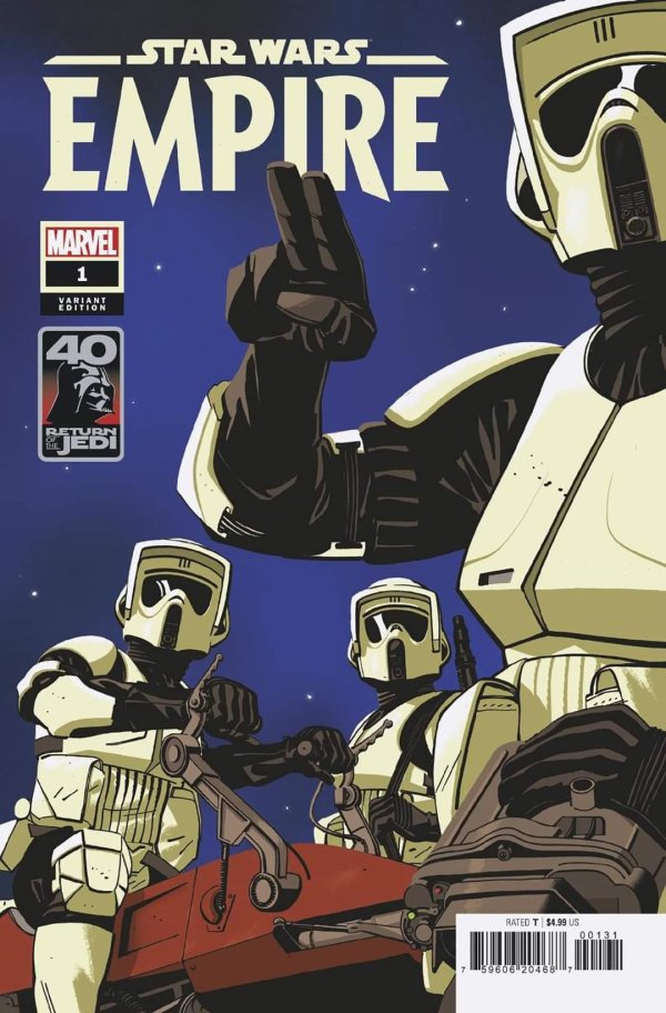 STAR WARS: RETURN OF THE JEDI - THE EMPIRE #1 TOM REILLY VARIANT