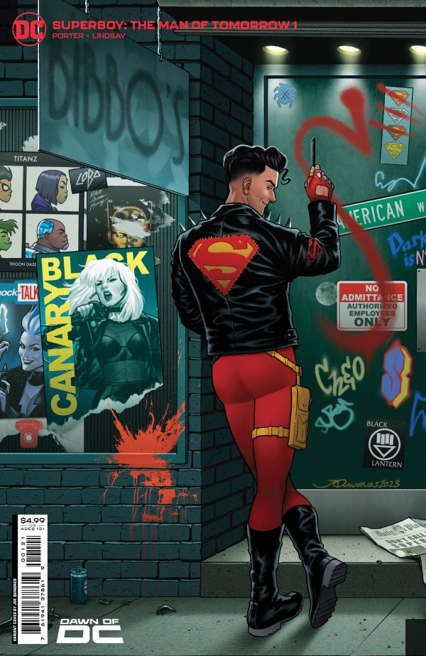 SUPERBOY: THE MAN OF TOMORROW #1 (OF 6) CVR B JOE QUINONES CARD STOCK VAR