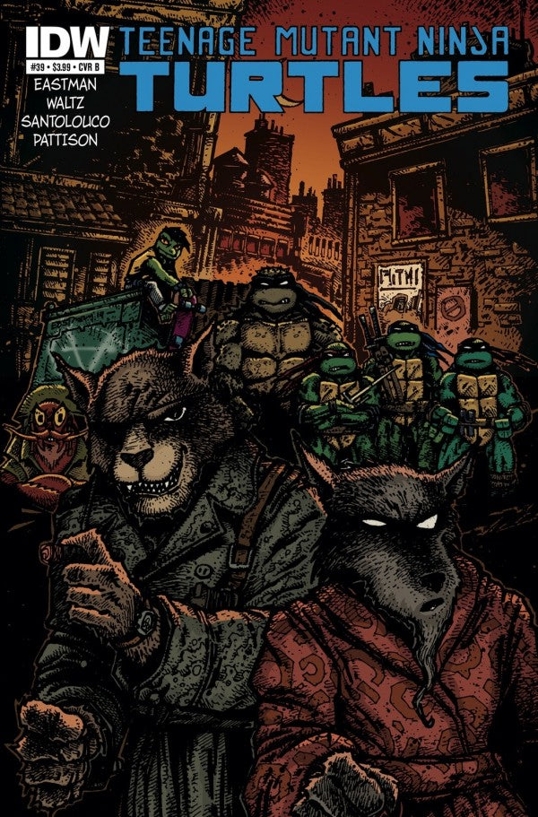 Teenage Mutant Ninja Turtles #39 Cover B (IDW Series) Eastman