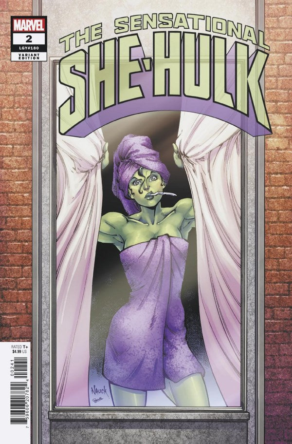 SENSATIONAL SHE-HULK #2 (2023) TODD NAUCK WINDOWSHADES VARIANT