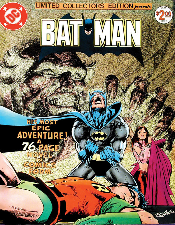 LIMITED COLLECTORS EDITION Presents Batman #51 FACSIMILE EDITION CVR A NEAL ADAMS (Oversized Comic)