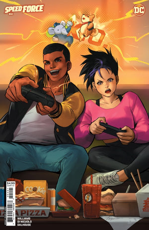 SPEED FORCE #4 (OF 6) CVR B LESLEY LEIRIX LI CARD STOCK VAR