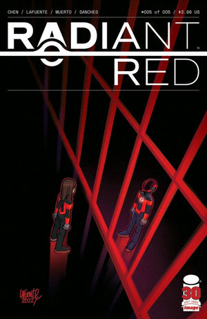 RADIANT RED #5 (OF 5) CVR A LAFUENTE & MUERTO