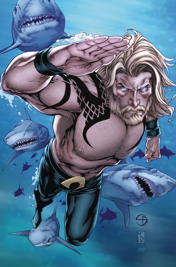 AQUAMAN #54 CARD STOCK VAR ED YOTV