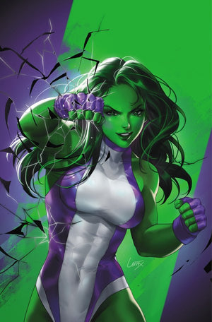 SENSATIONAL SHE-HULK (2023) 1 LEIRIX SHE-HULK (2023) VIRGIN VARIANT