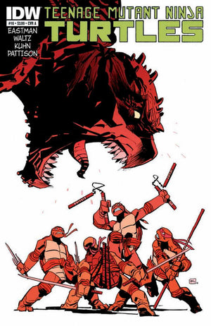 Teenage Mutant Ninja Turtles #16 Cover A (IDW Series)