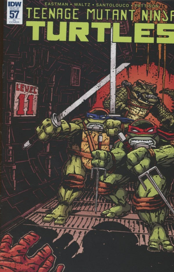 Teenage Mutant Ninja Turtles #57 RI Cover (IDW Series) Eastman