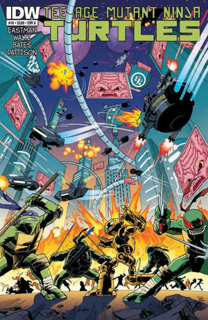 Teenage Mutant Ninja Turtles #18 Cover A (IDW Series)