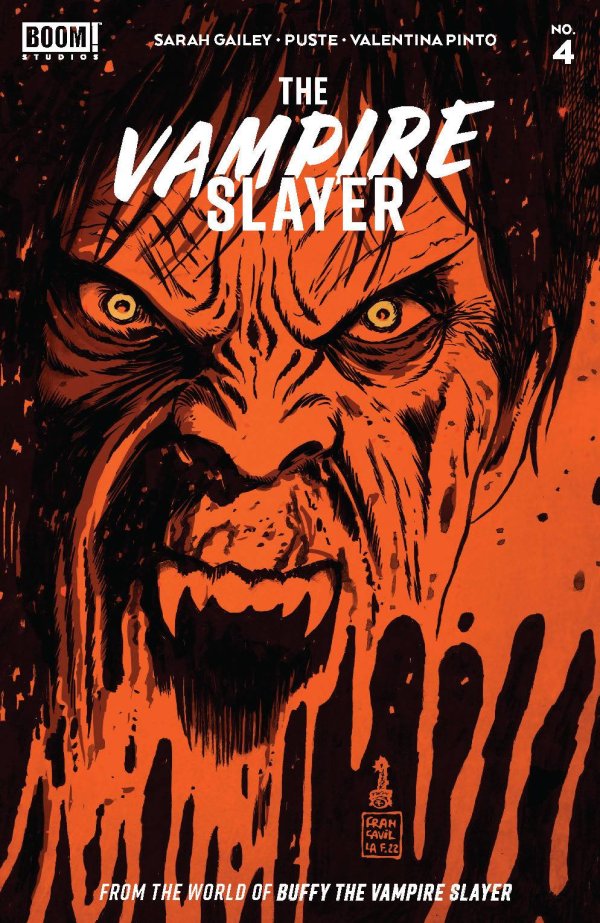 VAMPIRE SLAYER (BUFFY) #4 CVR B BLOOD RED VAR