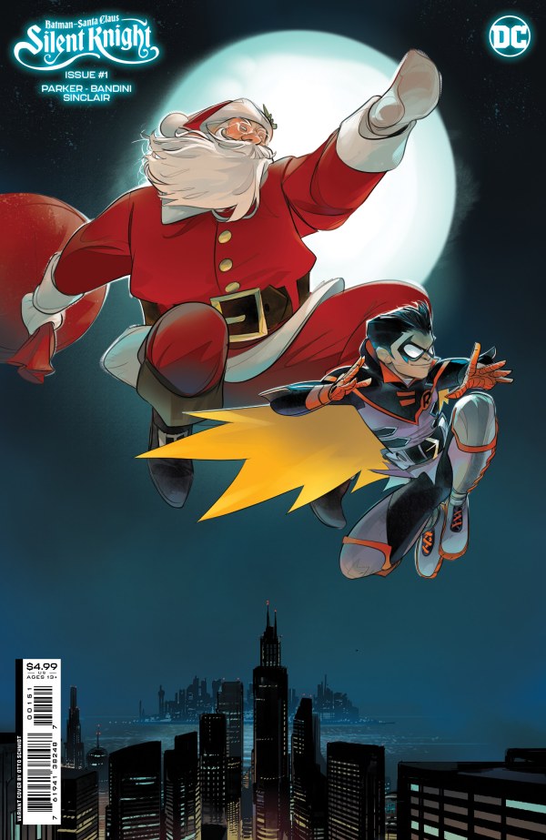 BATMAN SANTA CLAUS: SILENT KNIGHT #1 (OF 4) CVR C OTTO SCHMIDT CARD STOCK VAR