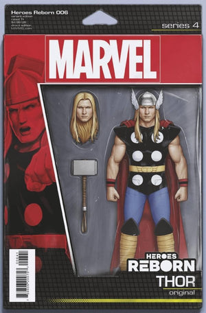 HEROES REBORN #6 (OF 7) CHRISTOPHER ACTION FIGURE VAR