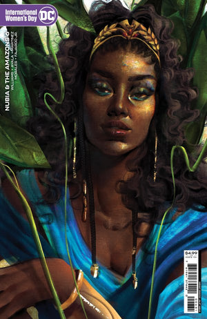 NUBIA AND THE AMAZONS #6 (OF 6) CVR C JULIET NNEKA INTERNATIONAL WOMENS DAY CARD STOCK VAR (TRIAL OF THE AMAZONS)