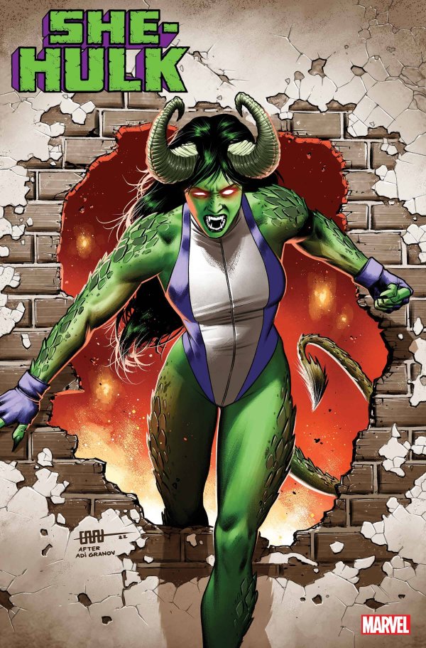 SHE-HULK #9 CAFU DEMONIZED VARIANT