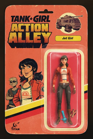 TANK GIRL Action Alley #4 CVR C JET GIRL ACTION FIGURE VARIANT COVER (***COMIC BOOK NOT A TOY!)