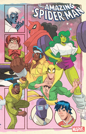 AMAZING SPIDER-MAN 40 (2023) SEAN GALLOWAY SATURDAY MORNING CONNECTING VARIANT [GW]