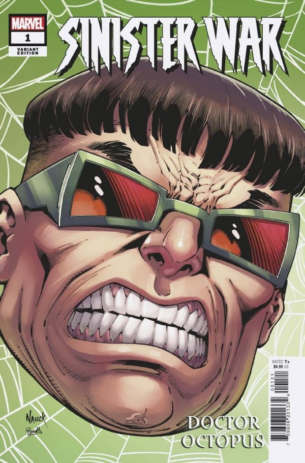 SINISTER WAR #1 (OF 4) NAUCK HEADSHOT VAR